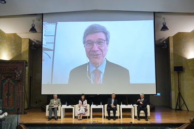 “Sustainable Development Pathway towards 2030 and Beyong” Presented by Jeffrey D. Sachs, the 2022 Tang Prize Master, on Sept. 26