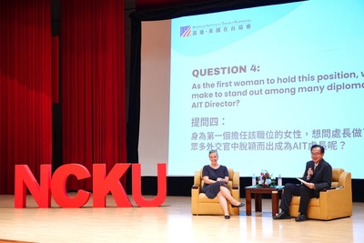 AIT Director Sandra Oudkirk Delivers Farewell Speech at NCKU: Reflecting on and Looking Ahead After Her Three-Year Tenure